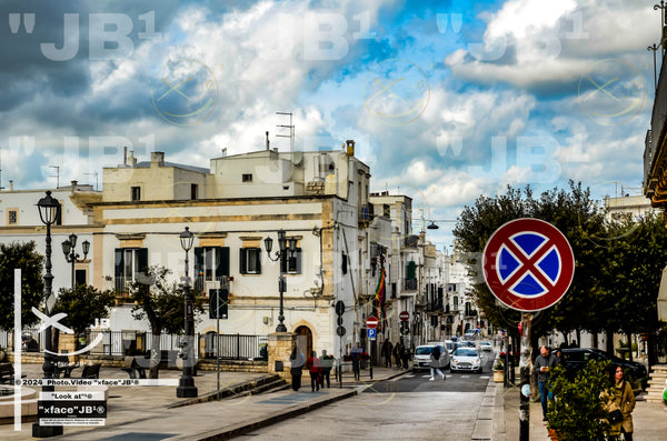 The square of Locorotondo